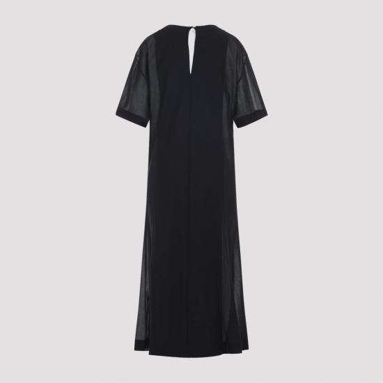 26SS 까르벵 미디 원피스 6261K21027 N999 BLACK - CARVEN