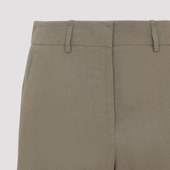 26SS 조르지오 아르마니 스트레이트 팬츠 GW002791TE11126 U6252 GREEN - GIORGIO ARMANI