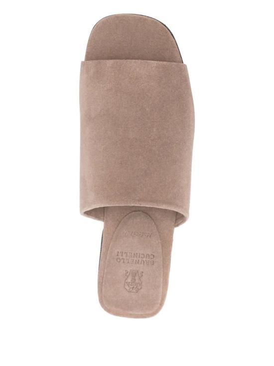 26SS 브루넬로 쿠치넬리 모닐리 스웨이드 뮬 MZSFC3170 C8849 NUDE NEUTRALS - BRUNELLO CUCINELLI