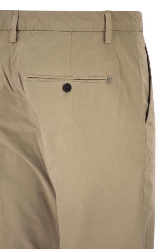 26SS 돈답 스트레이트 팬츠 UP166GSE046PTDDU 010 BEIGE - DONDUP