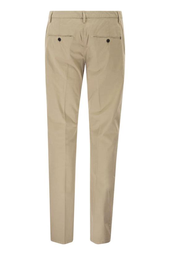 26SS 돈답 스트레이트 팬츠 UP166GSE046PTDDU 010 BEIGE - DONDUP