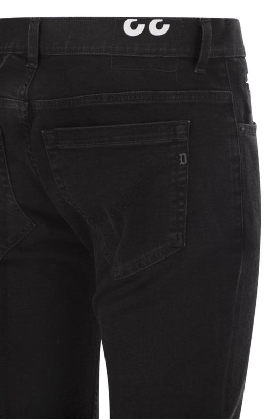 26SS 돈답 스트레이트 팬츠 UP232DSH337MB3DU 999 BLACK - DONDUP