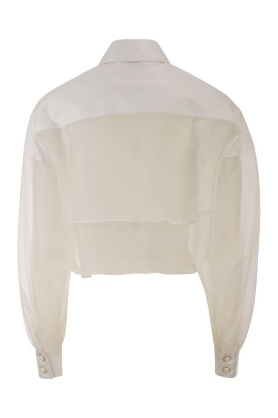 26SS 엘리자베타프랜치 셔츠 CA11861E2 360 IVORY - ELISABETTA FRANCHI