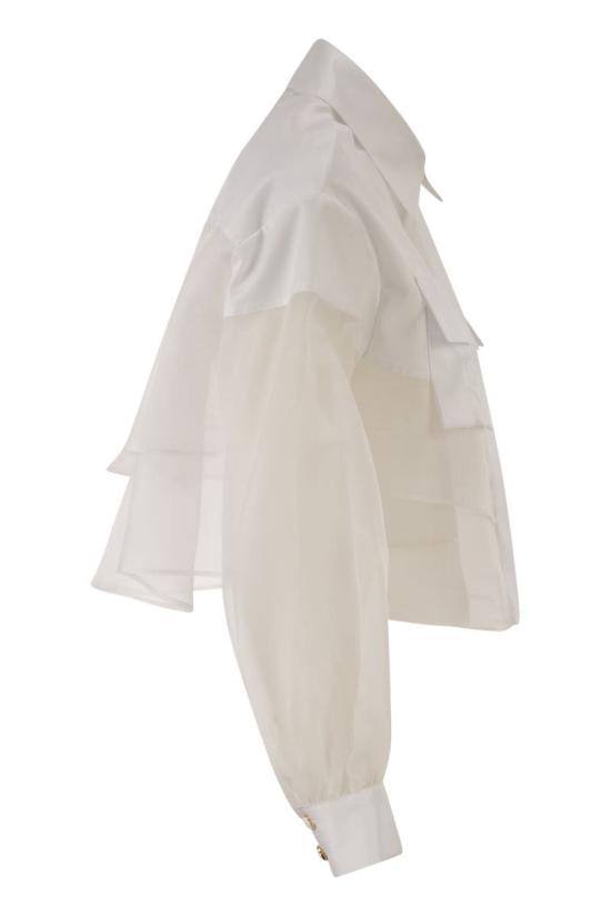 26SS 엘리자베타프랜치 셔츠 CA11861E2 360 IVORY - ELISABETTA FRANCHI