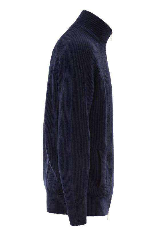 25FW 브루넬로 쿠치넬리 스웨터 MNI708616 C2425 NAVY - BRUNELLO CUCINELLI