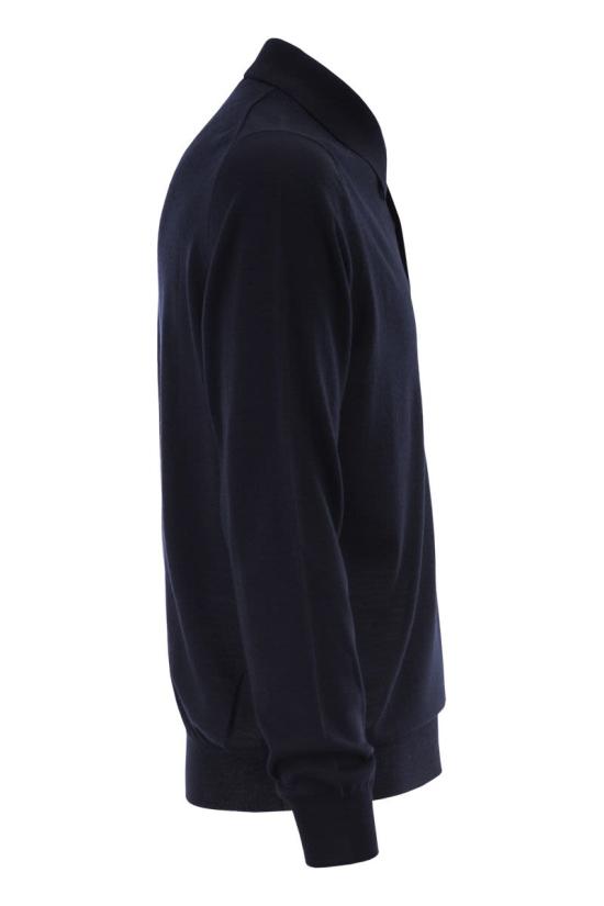 25FW 키톤 반팔 티셔츠 UKS001401002 BLU NIGHT BLUE - KITON