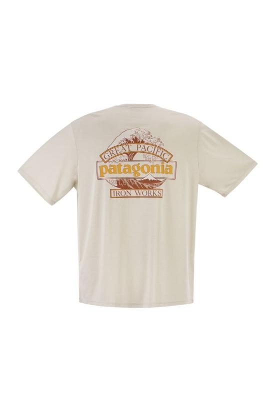 26SS 파타고니아 반팔 티셔츠 45456 DYWH CREAM - PATAGONIA