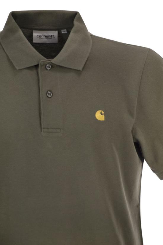  칼하트 WIP 숏슬리브 체이스 피케 폴로 I023807 3LRXX MILITARY GREEN - CARHARTT WIP