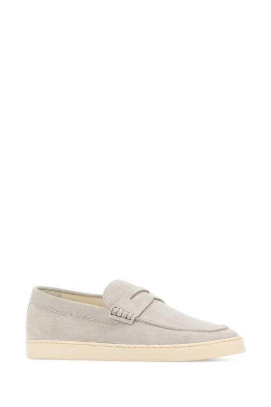 26SS 브루넬로 쿠치넬리 스웨이드 로퍼 스니커즈 MZUSOLP312 C4269 ICE - BRUNELLO CUCINELLI