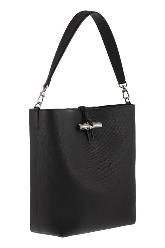 25FW 롱샴 르 로조 M 호보백\ 10315 HFP 001 BLACK - LONGCHAMP