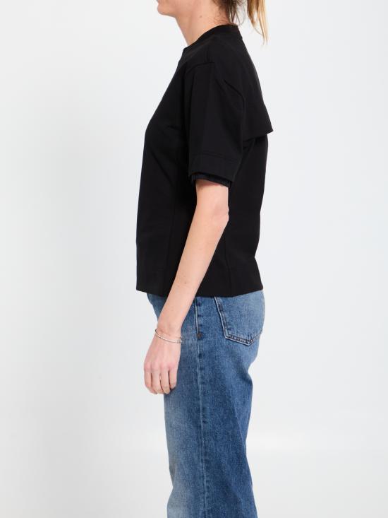 26SS 몽클레어 반팔 티셔츠 L10988C000989AW1 999 BLACK - MONCLER