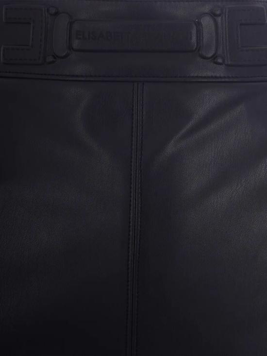 26SS 엘리자베타프랜치 미디 스커트 GO16361E2 110 BLACK - ELISABETTA FRANCHI