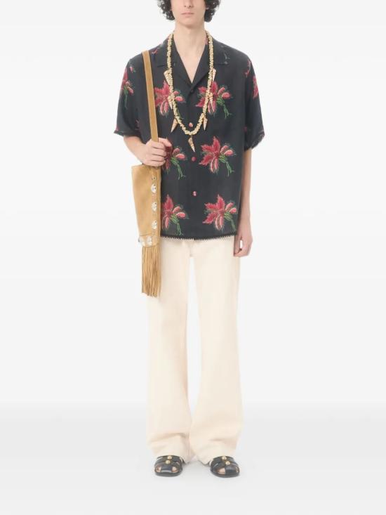 26SS 발렌티노 가라바니 긴팔 셔츠 VAAN11BA7 D5Y BLACK - VALENTINO GARAVANI