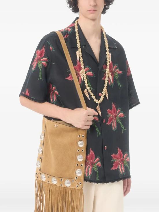 26SS 발렌티노 가라바니 긴팔 셔츠 VAAN11BA7 D5Y BLACK - VALENTINO GARAVANI