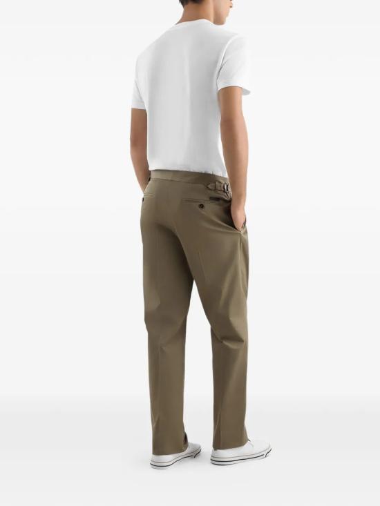 26SS 돌체앤가바나 스트레이트 팬츠 GP1A2TFUFJR M0724 GREEN - DOLCE & GABBANA