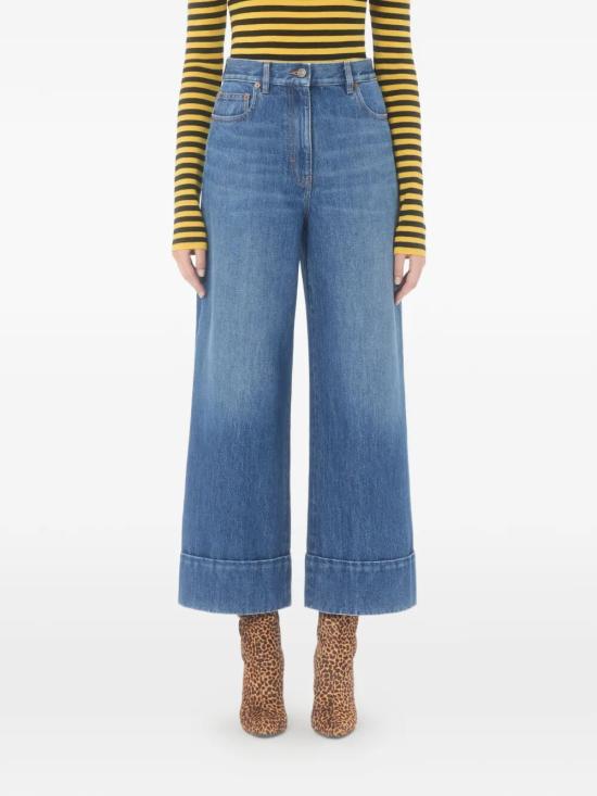 26SS 발렌티노 가라바니 스트레이트 팬츠 BDD29K9Y8 558 BLUE - VALENTINO GARAVANI