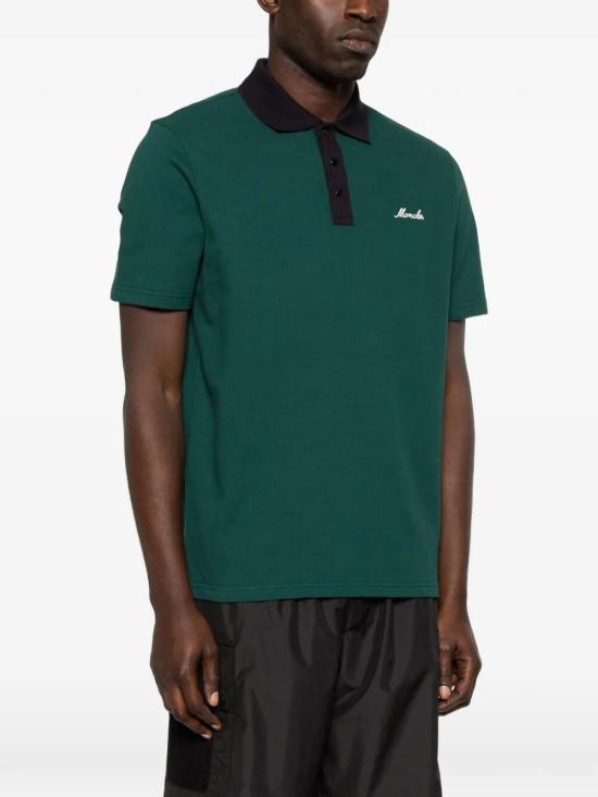 26SS 몽클레어 반팔 티셔츠 L10918A0000389A16 86G GREEN - MONCLER