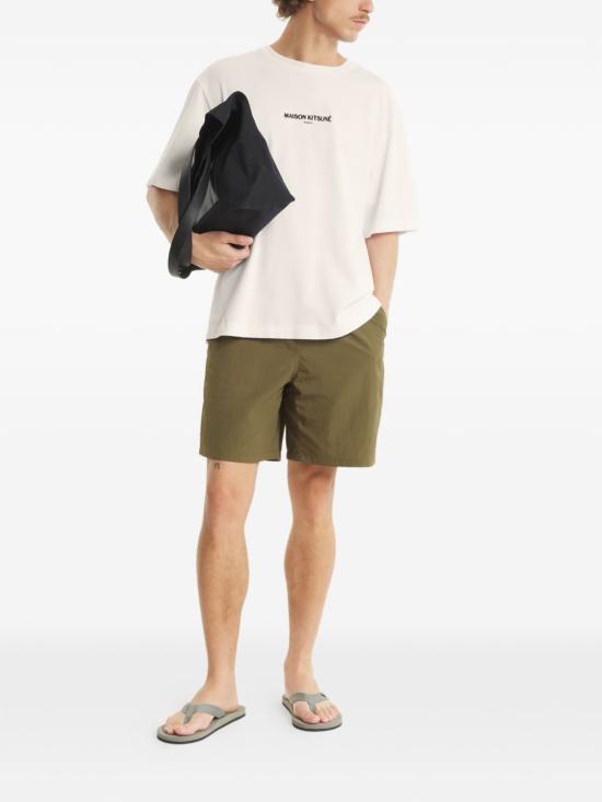 26SS 메종키츠네 파리 컴포트 티셔츠 QM00100KJ7025 0063 NUDE NEUTRALS - MAISON KITSUNE