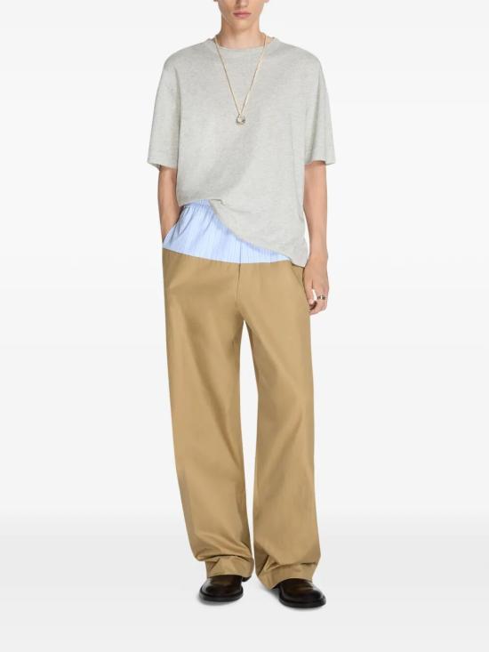 26SS 드리스 반 노튼 반팔 티셔츠 0211593606 813 GREY - DRIES VAN NOTEN