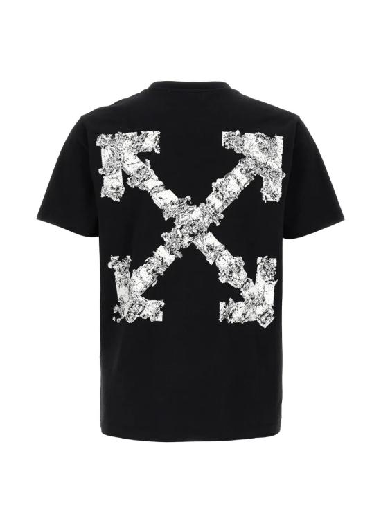 26SS 오프화이트 반팔 티셔츠 OMAA027S26JER007 0001 BLACK - OFF WHITE