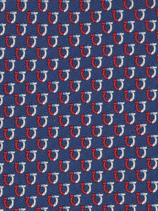 26SS 살바토레 페라가모 넥타이 3513540789243 NAVY BLUE - SALVATORE FERRAGAMO