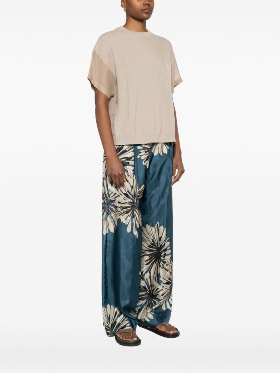 26SS 브루넬로 쿠치넬리 반팔 티셔츠 M19259500C9643 BEIGE - BRUNELLO CUCINELLI