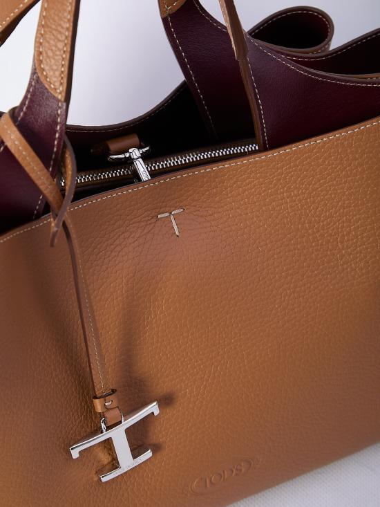 26SS 토즈 미니 토트백 XBWAPAFL100QRI9P13 LEATHER BROWN - TODS