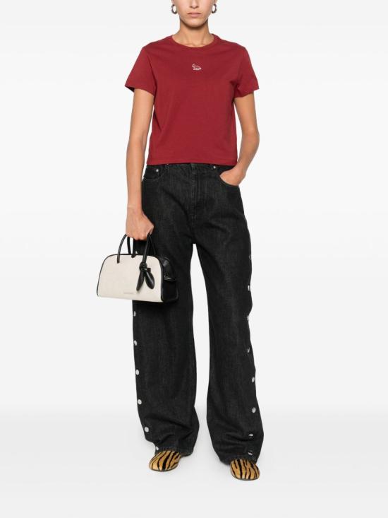 26SS 메종키츠네 반팔 티셔츠 MW00105KJ70260413 BLUE - MAISON KITSUNE