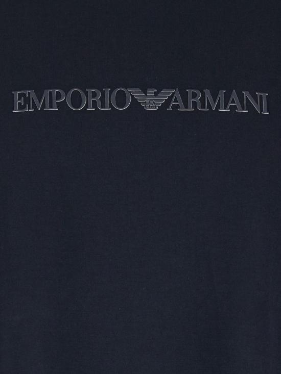 26SS 엠포리오 아르마니 반팔 티셔츠 EM004583AF13669MB563 BLUE - EMPORIO ARMANI