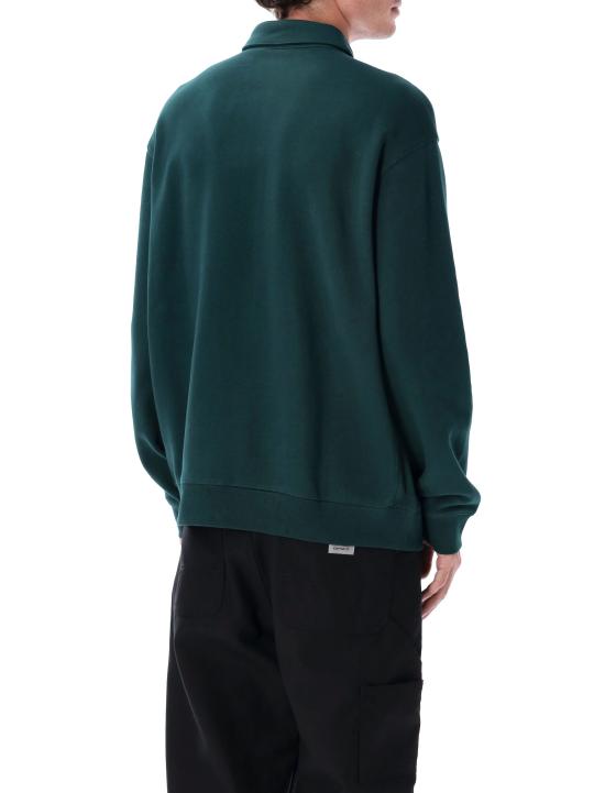 25FW 칼하트 WIP 폴로 칼라 스웨트 셔츠 I035532 05AXX DARK FIR - CARHARTT WIP