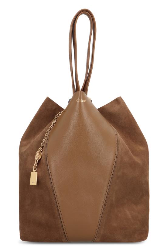 26SS 끌로에 토트백 CH25WS811Q76 20V BROWN - CHLOE