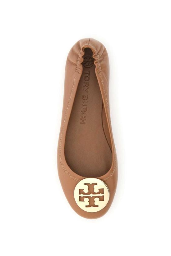  토리버치 플랫 슈즈 토리 버치 발레 플랫 브라운 - TORY BURCH