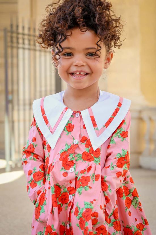  [키즈] Piper&Cloth 원피스 키즈 파이퍼앤클로스 가든 드레스 빈티지 로즈 - OTHER BRANDS