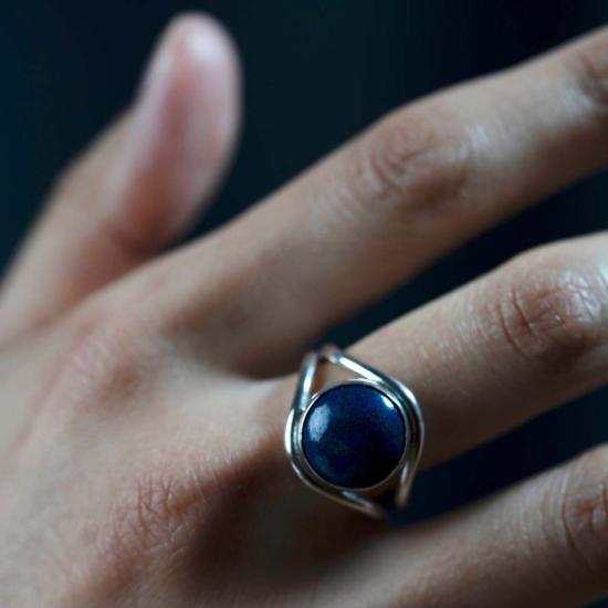  케이시 페레즈 반지 웨이브 링 실버 - CASEY PEREZ