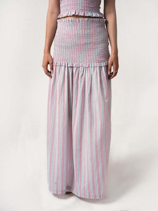  이키비 롱 스커트 레이아 스커트 - IKKIVI