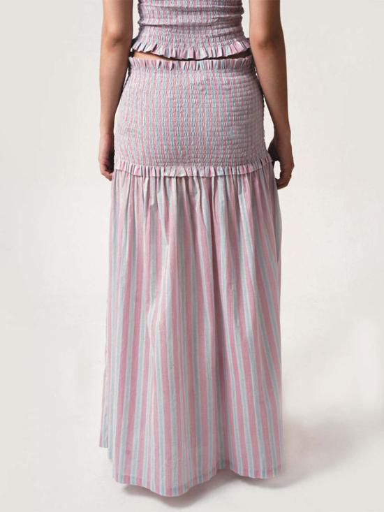  IKKIVI 롱 스커트 이키비 레이아 스커트 - OTHER BRANDS