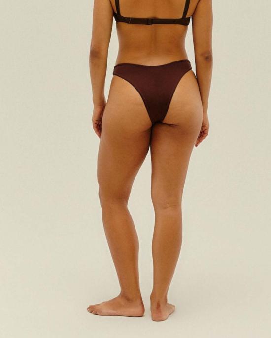  하이트 비키니 수영복 레일라 비키니 하의 브라우나 브라운