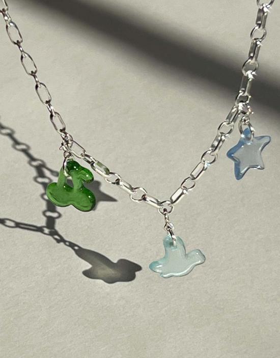  클레드 목걸이/팬던트 스타 아이콘 참 - CLED