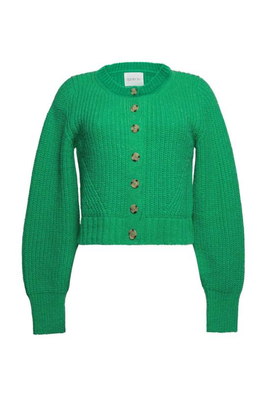  일레븐 식스 가디건 베카 카디건 에메랄드 - ELEVEN SIX