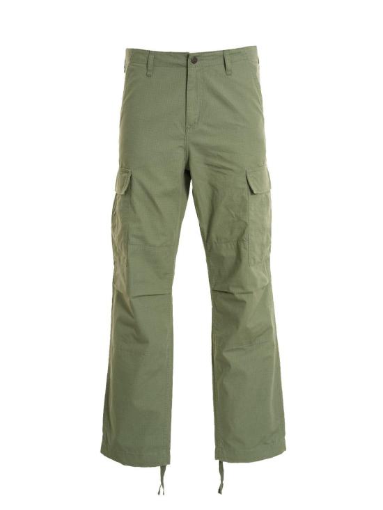  칼하트 스트레이트 팬츠 카하트 로고 패치 스트레이트 레그  (녹색)