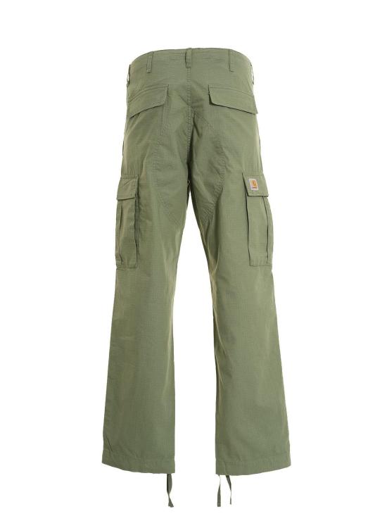  칼하트 스트레이트 팬츠 카하트 로고 패치 스트레이트 레그  (녹색) - CARHARTT