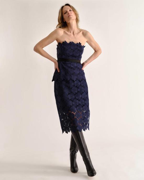  카르톨리나 미디 스커트 멀베리 - CARTOLINA