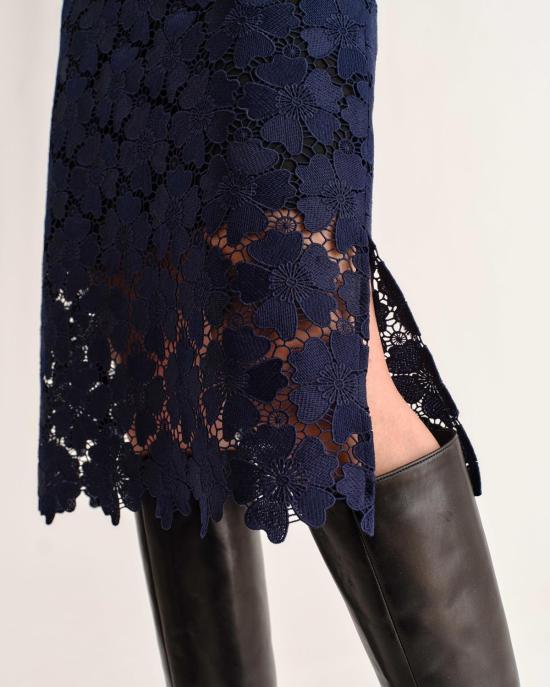  카르톨리나 미디 스커트 멀베리 - CARTOLINA