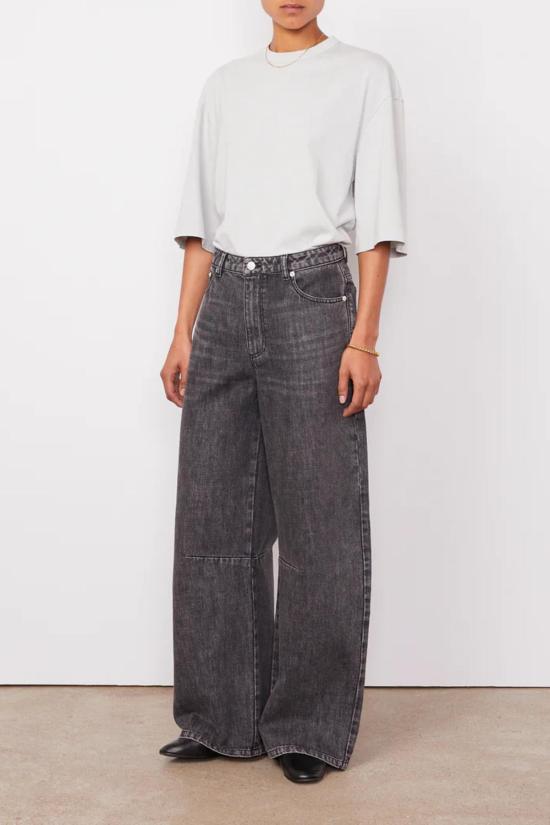  오피신 제네랄 데님 팬츠 Officine Generale Sora 데님 진 무연탄 - OFFICINE GENERALE