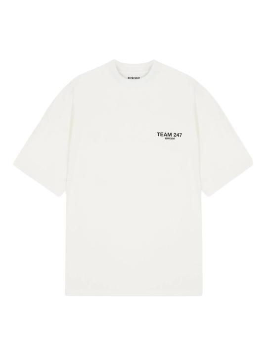 26SS 리프레젠트 반팔 티셔츠 247M100108 72 BIANCO