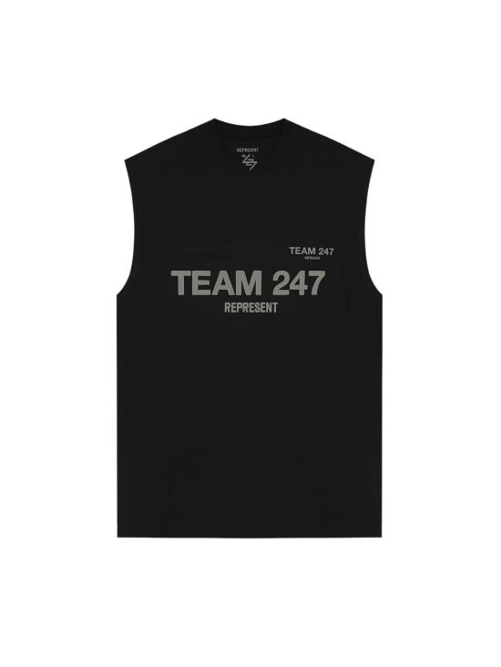 26SS 247 REPRESENT 민소매 티셔츠 247M100139 NERO - OTHER BRANDS