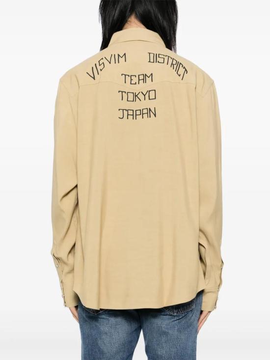  비즈빔 긴팔 셔츠 0124205011011 BEIGE DOM - VISVIM