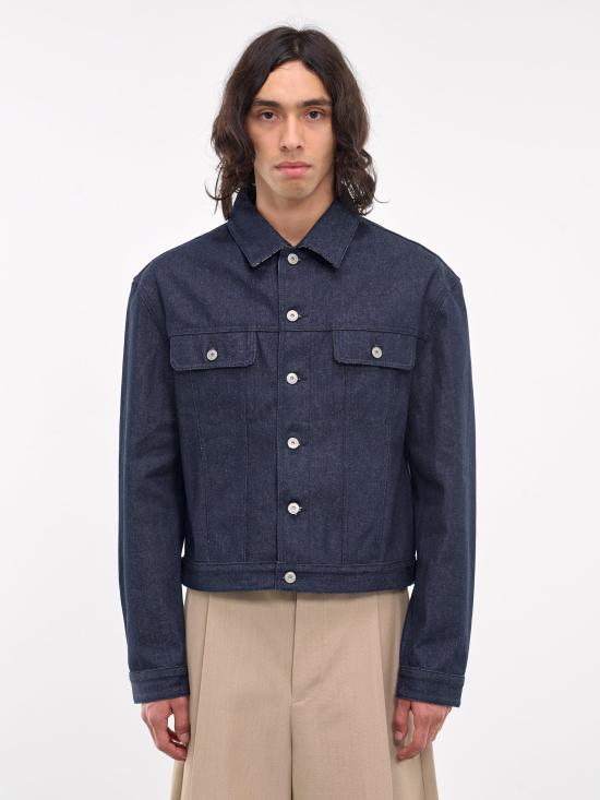  자크뮈스 데님 자켓 246DE067 1513 38F NAVY DOM