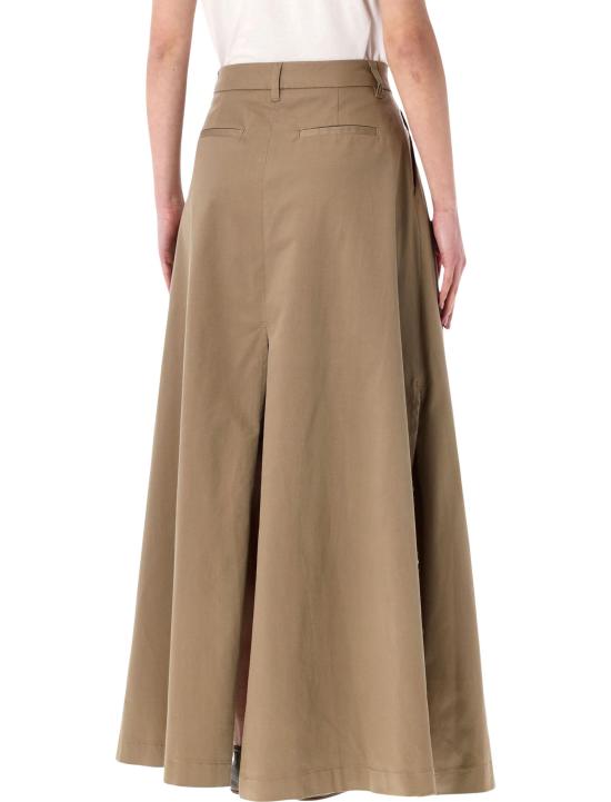 26SS 더 레이티스트 롱 스커트 9007T0176 T0031 COGNAC - THE LATEST