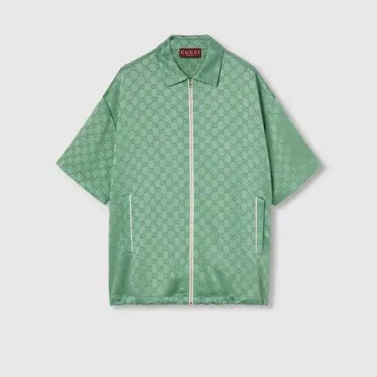  구찌 셔츠 816065XJG4L3336 LIME GREEN DOM